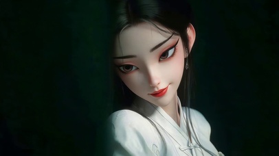 治愈可爱女孩