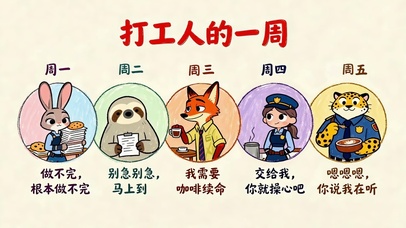 打工人的一周