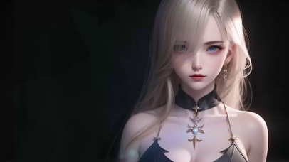 金发碧眼大美女