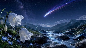 星夜流光花谷
