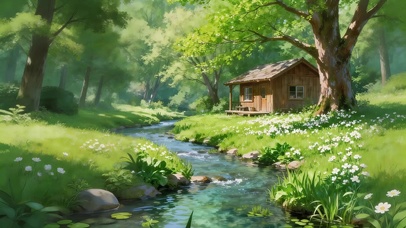溪水森林