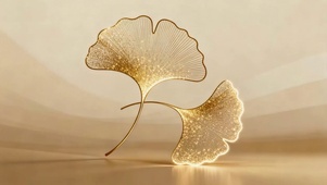 简约壁纸 银杏叶 4K