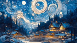 星空油画