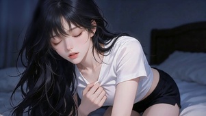 卧室少女