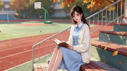 青春校园女孩