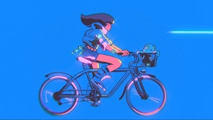 自行车女孩