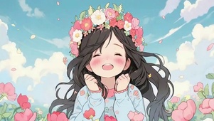 动漫插画女孩