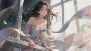 二次元绝色美女