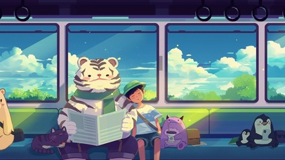 旅途阳光-画师：益生菌