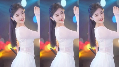 天籁之音动人甜美女神