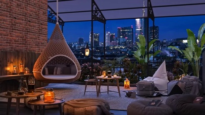 雨天咖啡店氛围