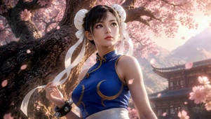 旗袍少女春丽