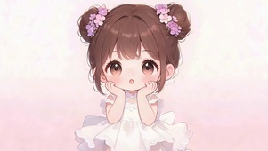 穿着裙子女孩