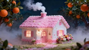 粉色小屋