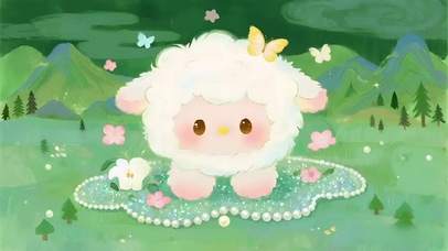 绿野仙踪的小羊