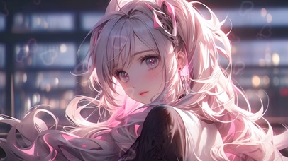 4K 可爱少女