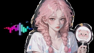 黑色护眼音乐跳动