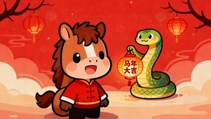 可爱马
