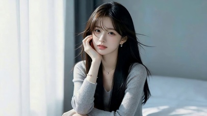 居家治愈女孩
