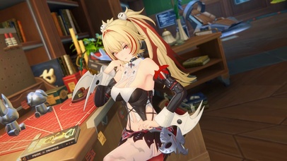 金发少女 机械工坊