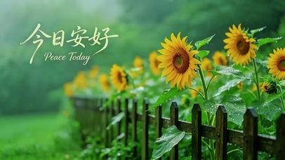 治愈向日葵，今日安好