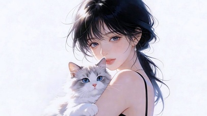 少女与猫语