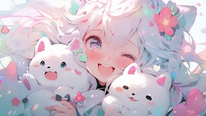 可爱猫咪少女