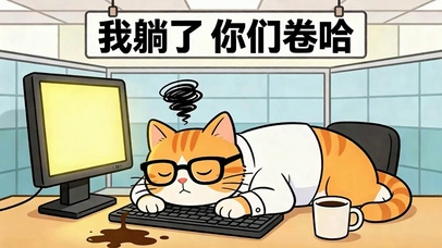 我躺你们卷