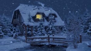 暴风雪的夜晚