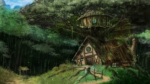 破旧小屋