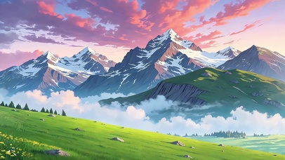 雪山