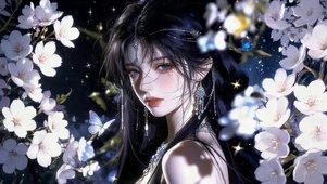 鲜花少女