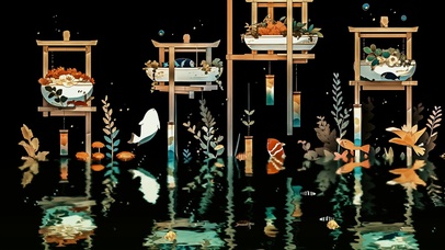 简约插画ai壁纸