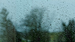 4K雨滴屏