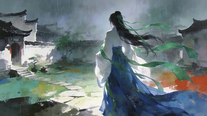  雨巷青衿