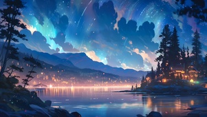 4K 星空下