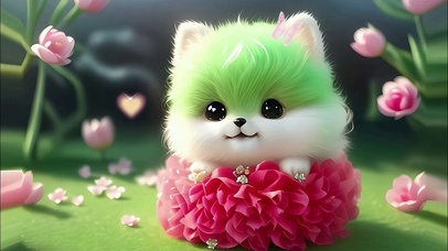 4K60帧高清护眼博美4