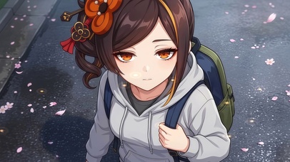 可爱小女孩