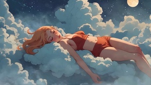 云端上的少女
