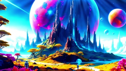 科幻外星殖民星球