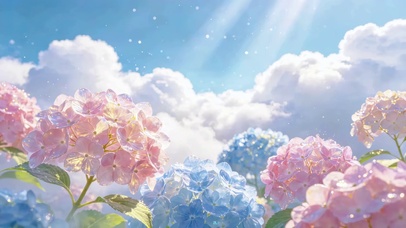 梦幻绣球