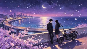 樱花树下的浪漫