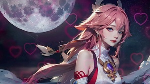 月下女神
