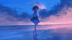 海边JK少女