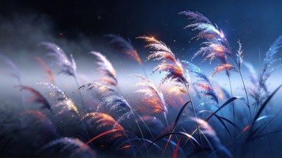 唯美芦苇