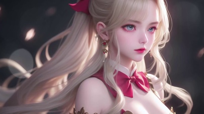 唯美气质金发碧眼萝莉性感美少女