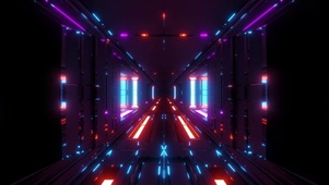 霓虹隧道