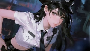 制服动漫少女
