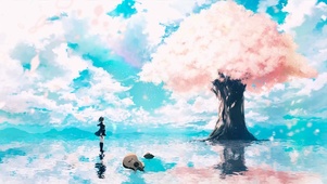 天空之境 樱花少女