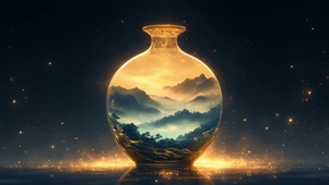 瓶中山河